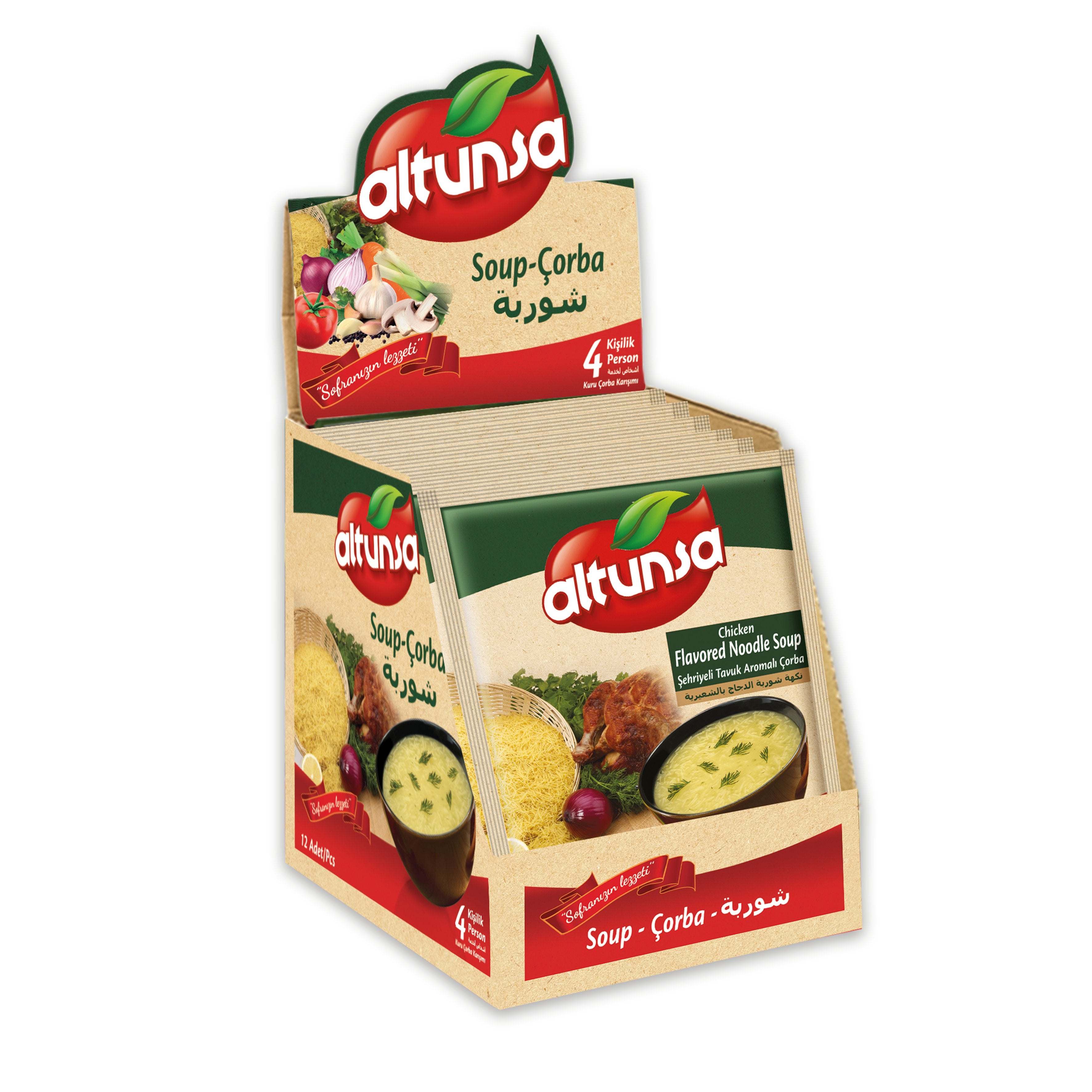 SNABB SOPPA MED VERMICELLI-KYCKLING 60 G x 12 x 6