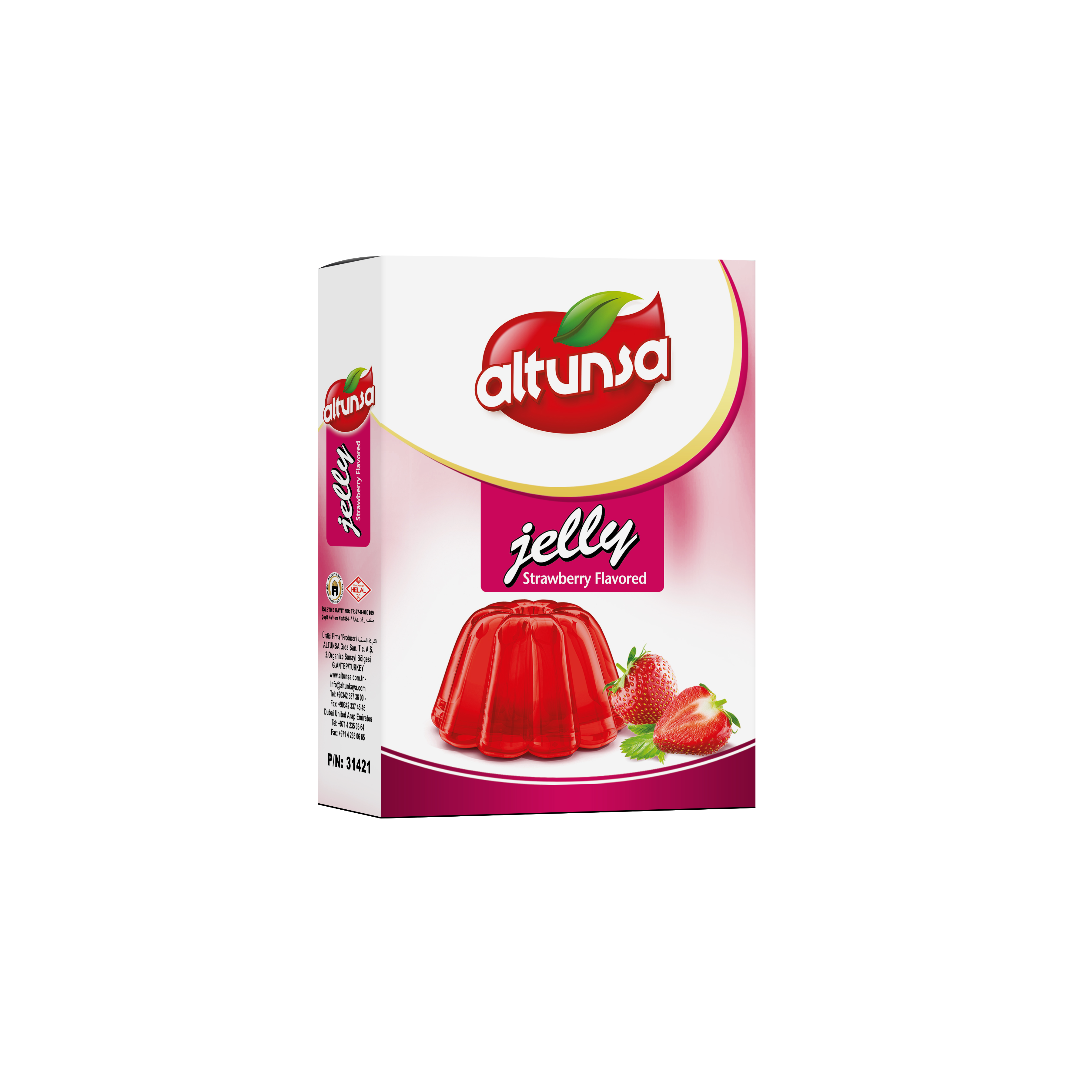 Jelly Jordgubb 85G x 24