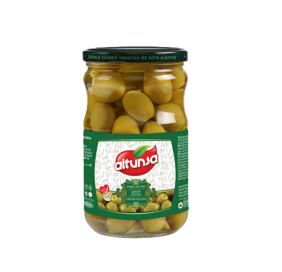 Altunsa Gröna Oliver 640g x 12