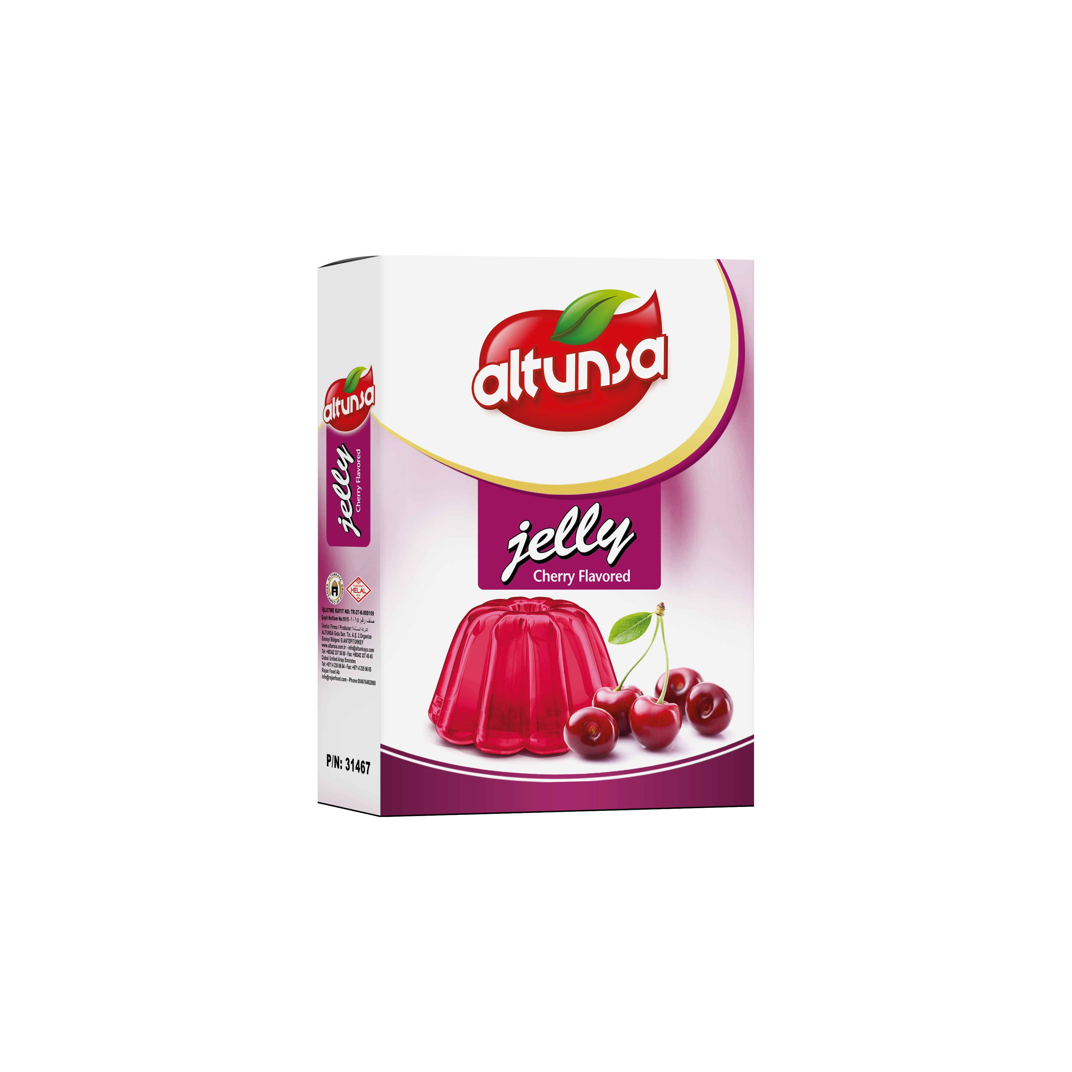 Jelly Körsbär 85G x 24