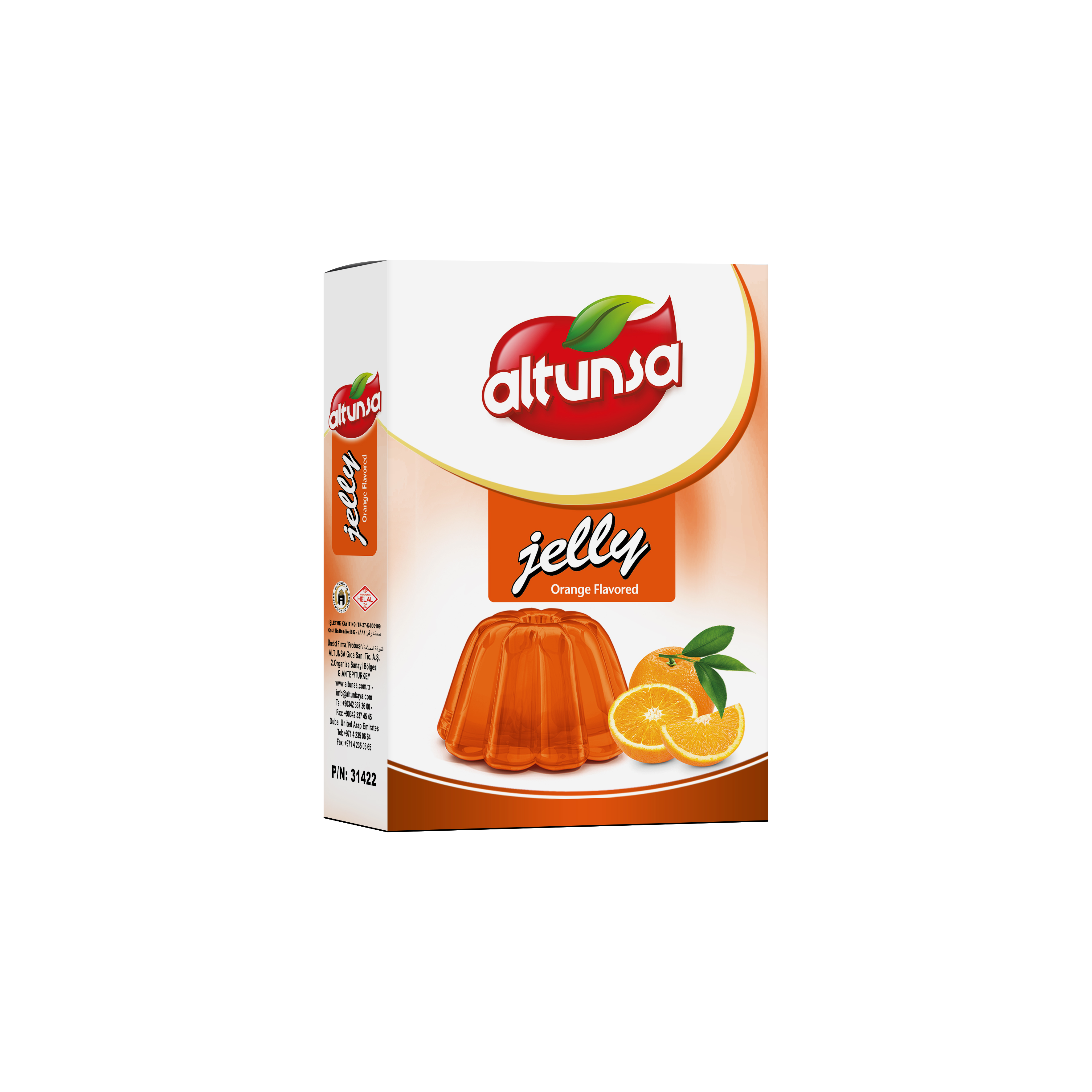 Jelly Apelsin 85G x 24