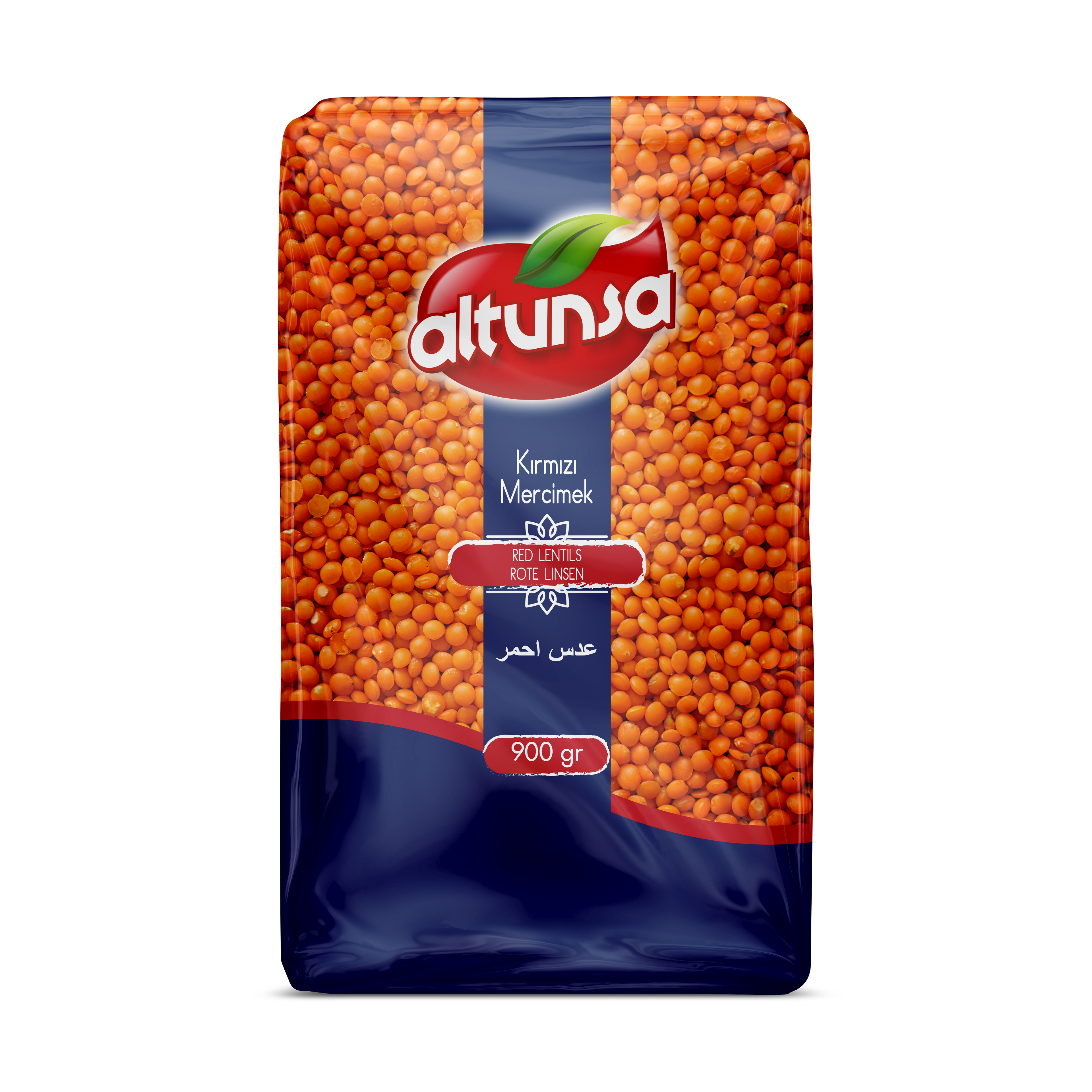 Altunsa Röda Linser 900g x 10