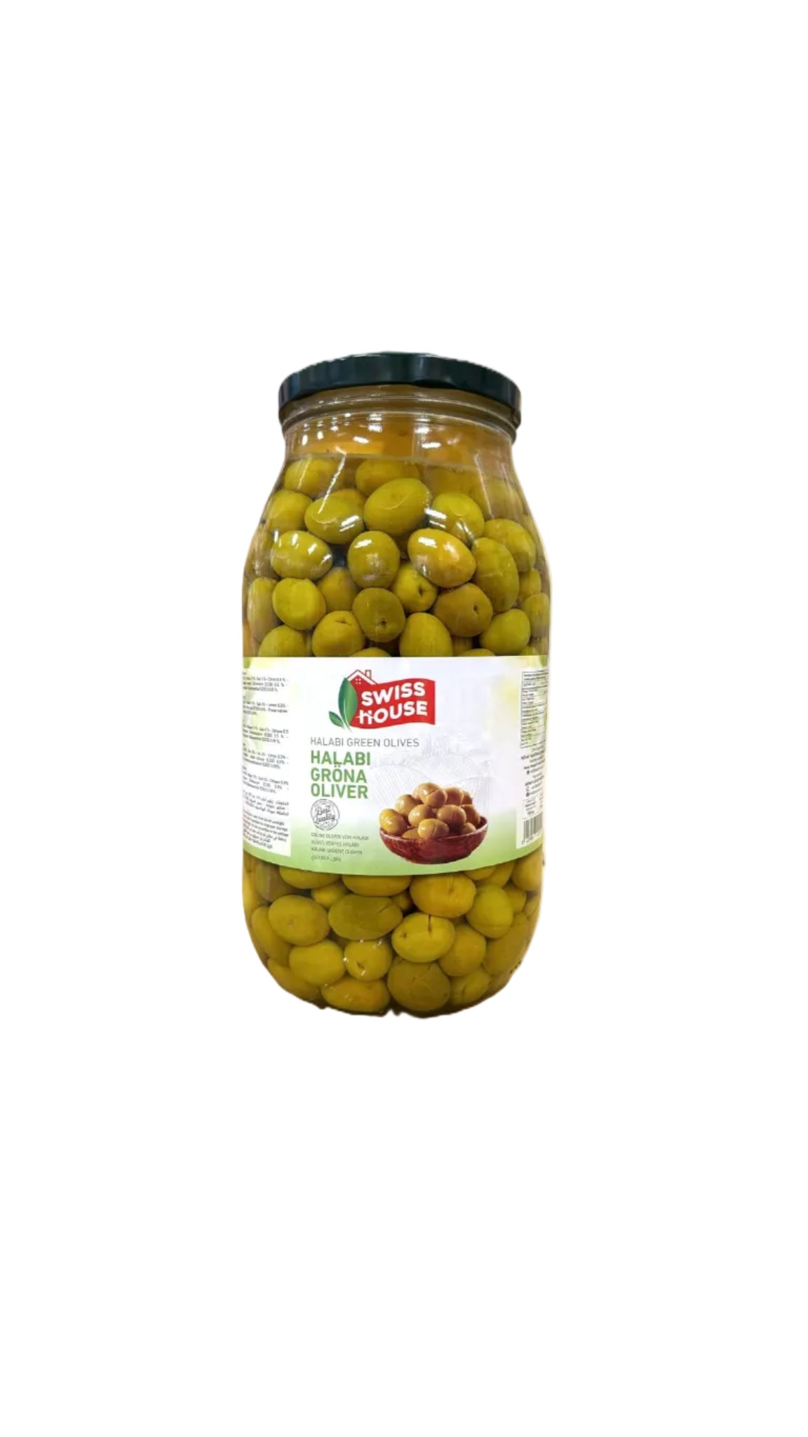 Swiss House Halabi Gröna Oliver 2800 G x 4