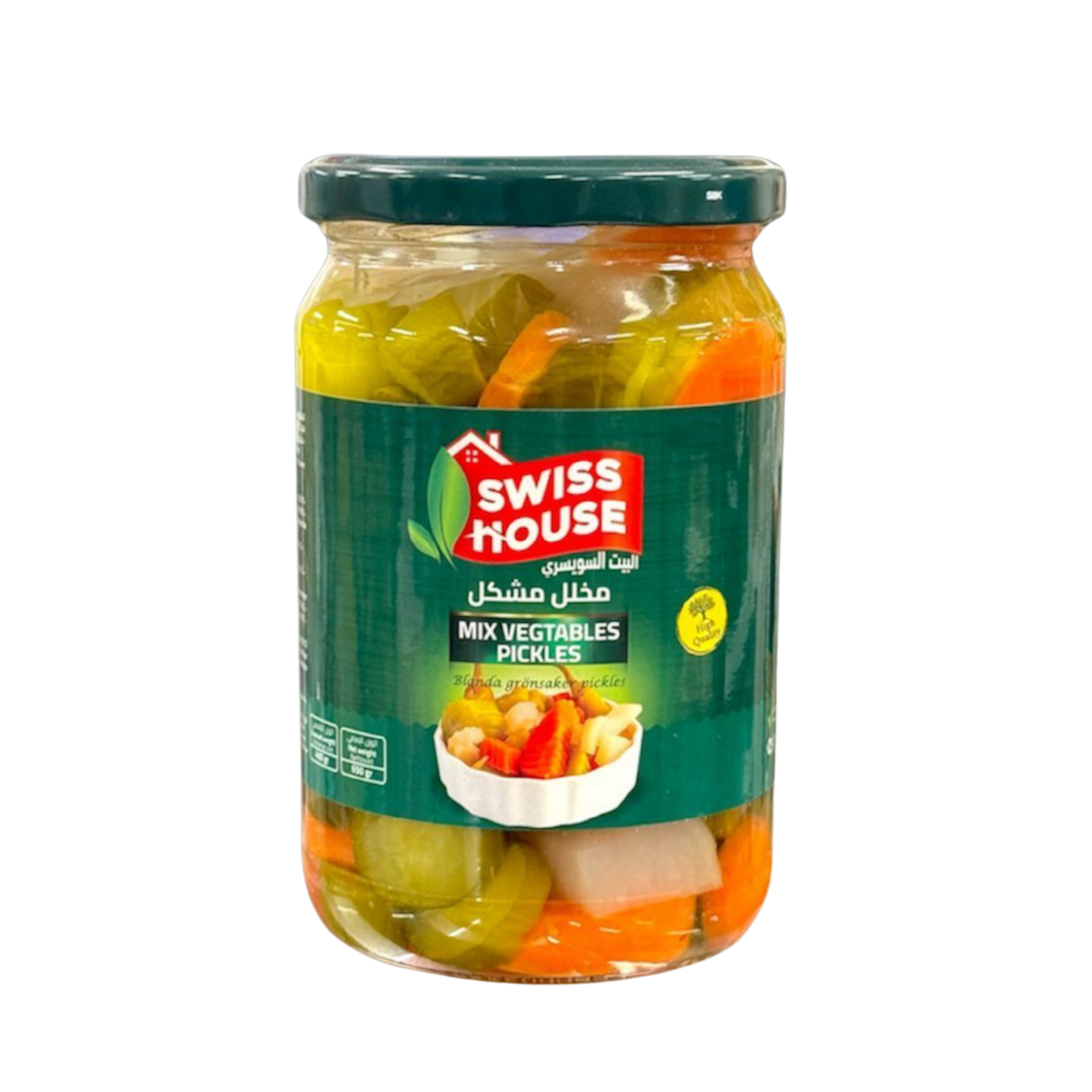 Swiss House Inlagda Grönsaker 650g x 12