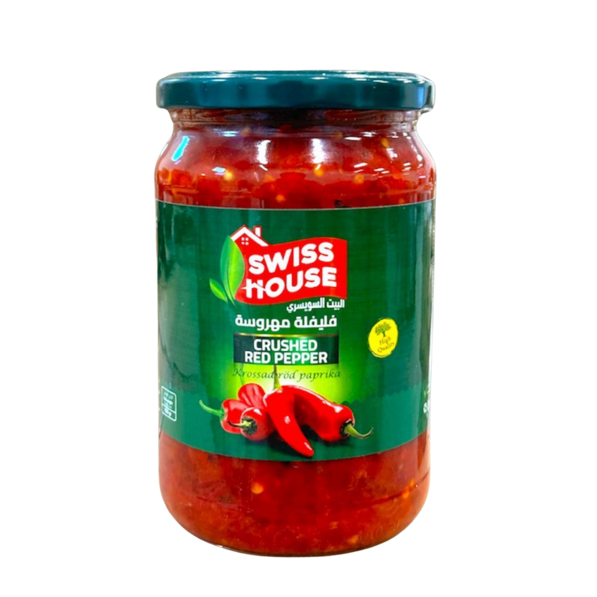Swiss House Krossad Röd Paprika 650g x 12