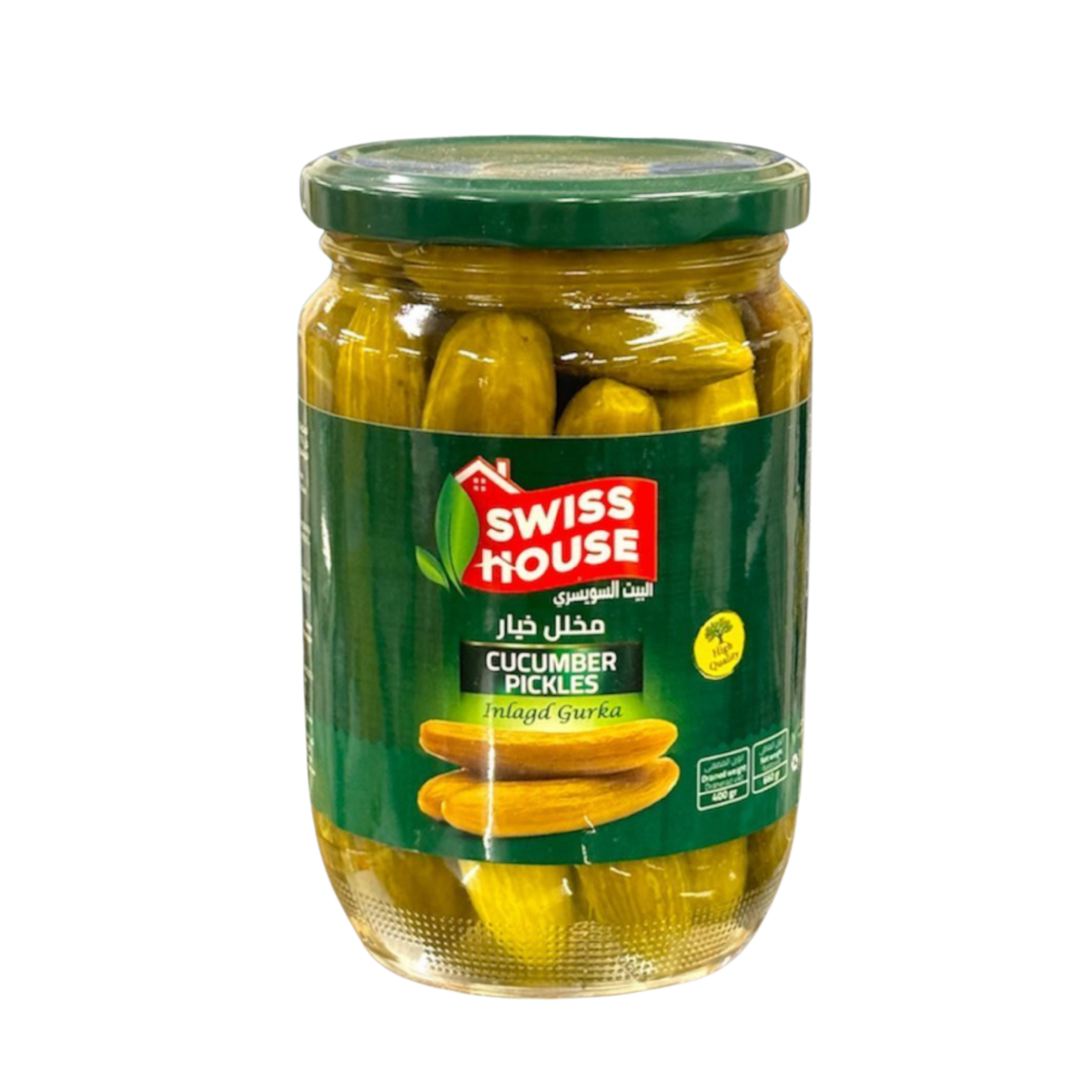Swiss House Saltgurka 650g x 12