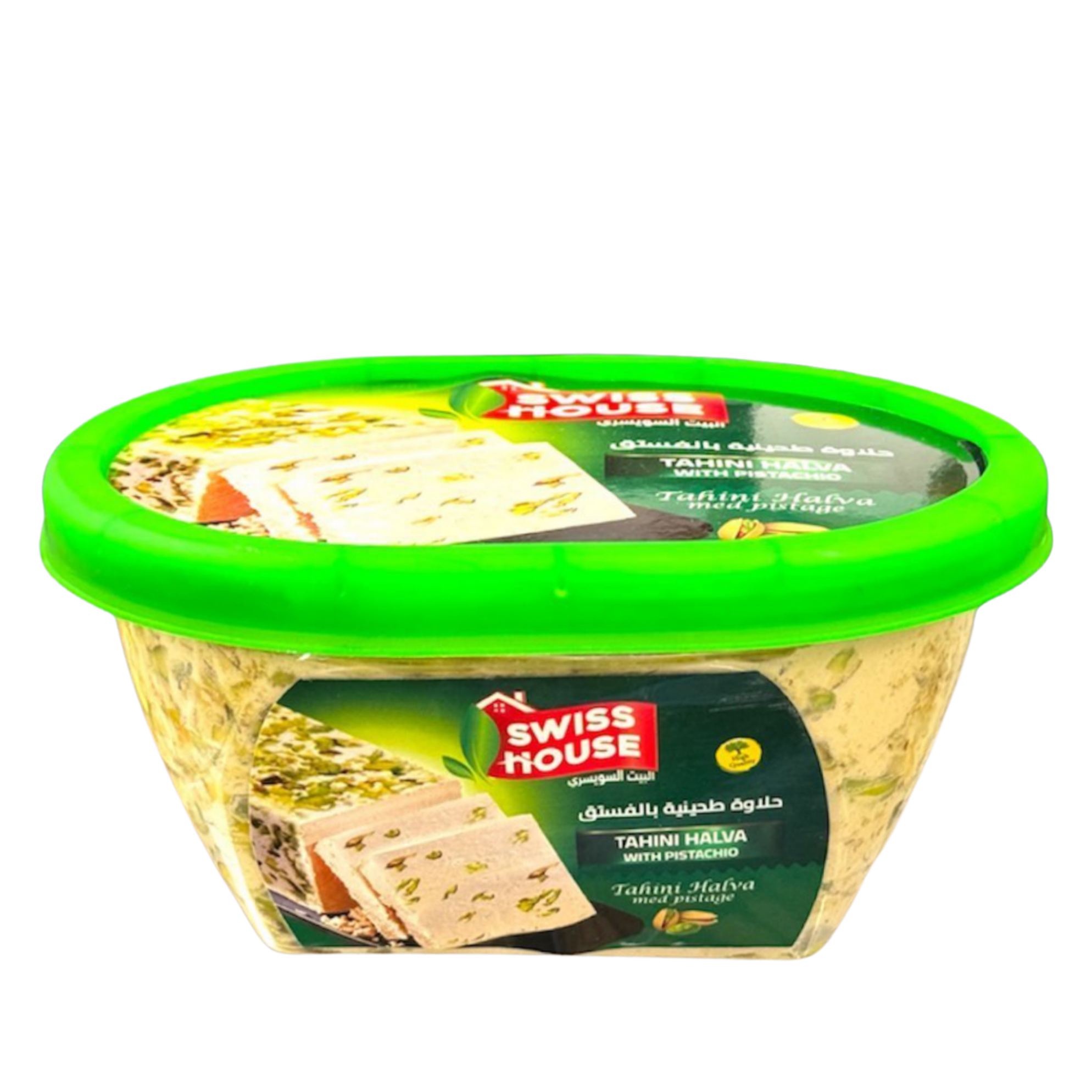 Swiss House Tahini Halva Med Pistage 800g x 12